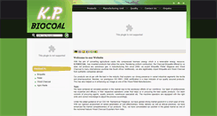 Desktop Screenshot of kpbiocoal.com