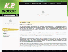 Tablet Screenshot of kpbiocoal.com